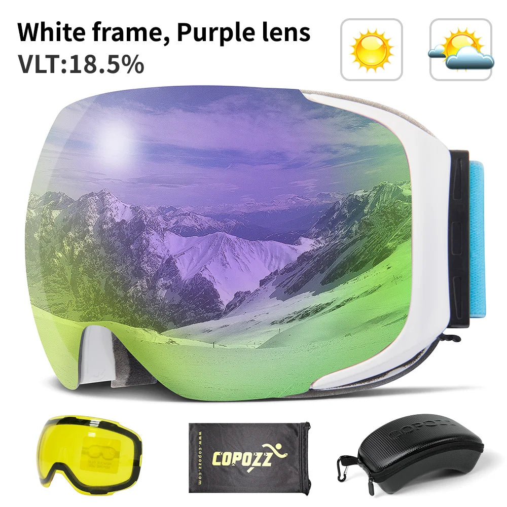Skibrille mit Schnellwechsel-Linse