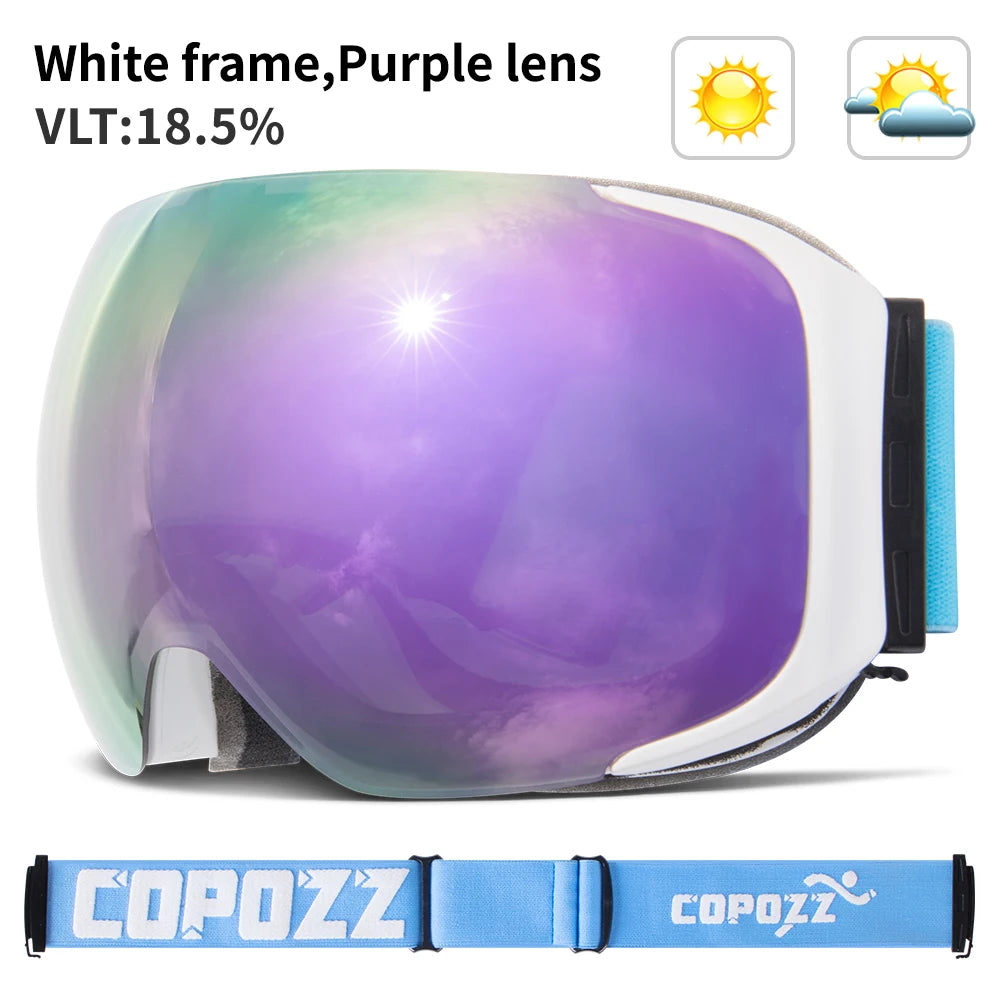 Skibrille mit Schnellwechsel-Linse
