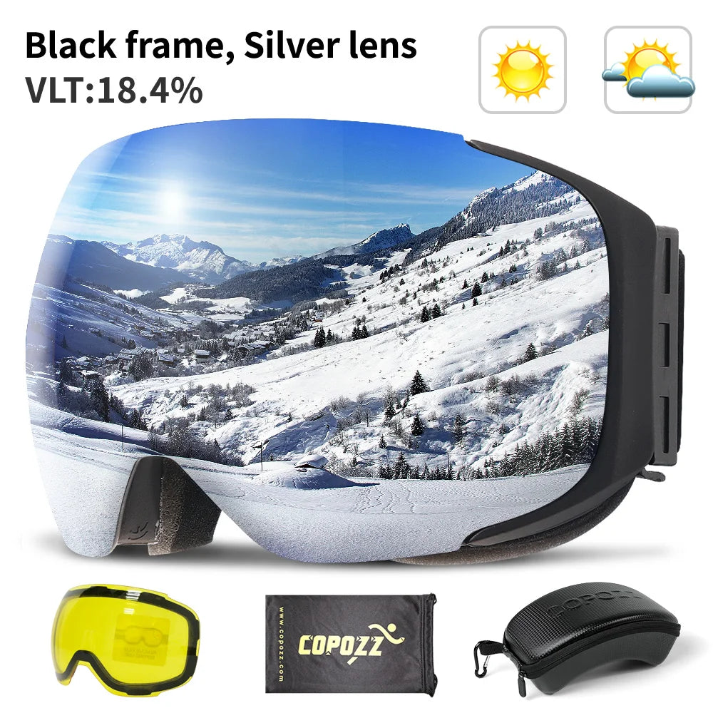 Skibrille mit Schnellwechsel-Linse