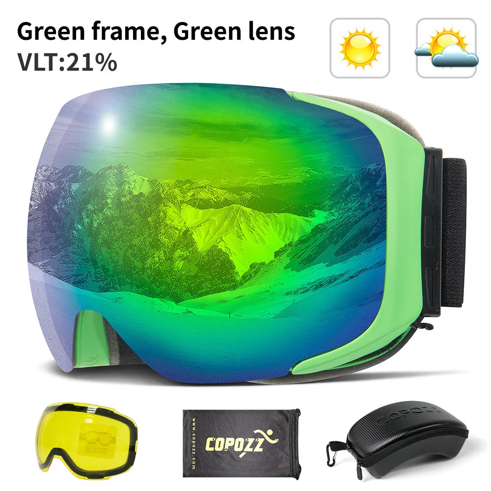 Skibrille mit Schnellwechsel-Linse
