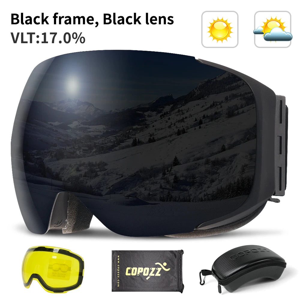 Skibrille mit Schnellwechsel-Linse