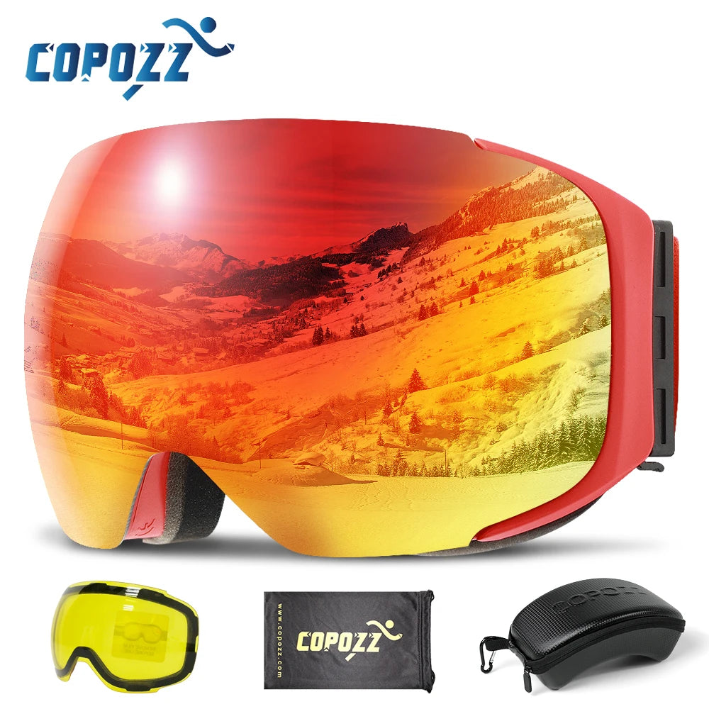 Skibrille mit Schnellwechsel-Linse