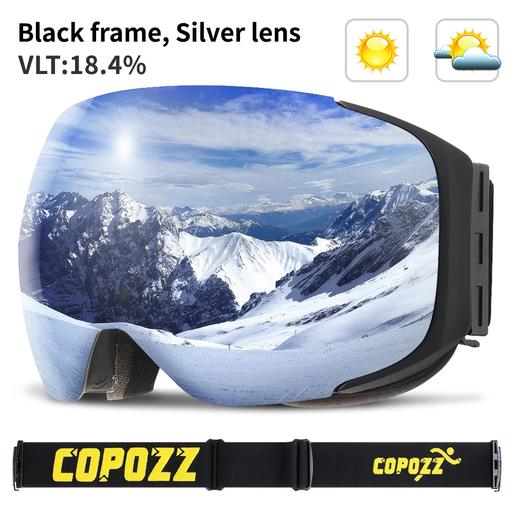 Skibrille mit Schnellwechsel-Linse