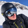 Skibrille mit Schnellwechsel-Linse